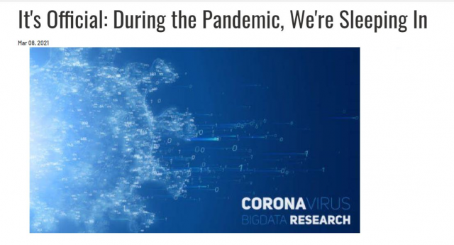 Photo of Kean News Item Graphic linking to article on Coronavirus Research Artce