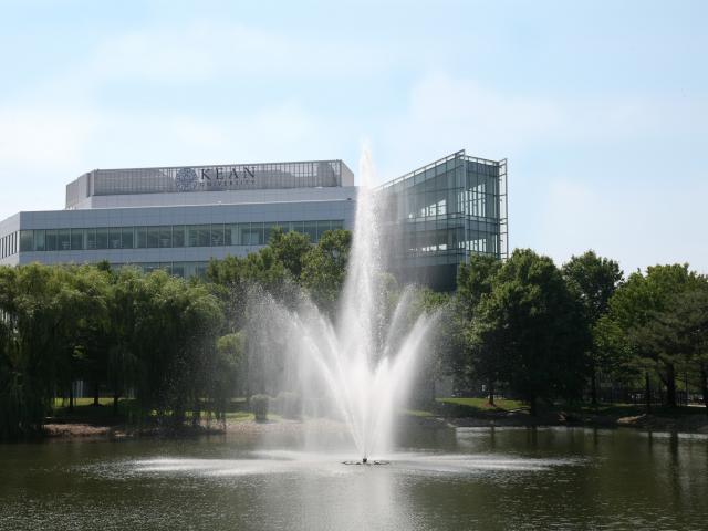 Kean University Fountain photo