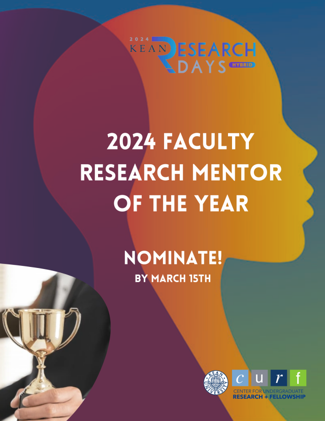 2024 Faculty Research Mentor of the Year
