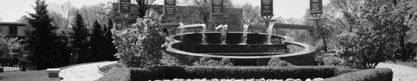 Image of campus flags on Kean University campus