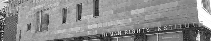 Outdoor view of the Human RIghts Institute