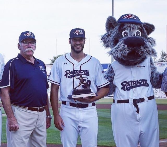 james pugliese with sparky lyle and "Sparkee"