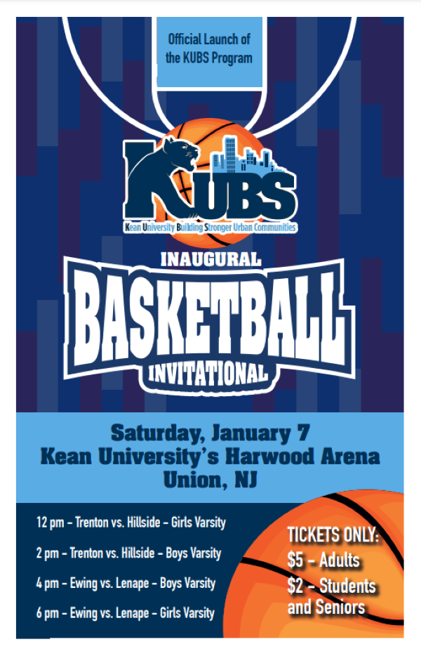 Poster for KUBS Invitational basketball event