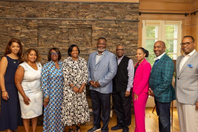 A group shot of the panelists at the Economic Empowerment Summit