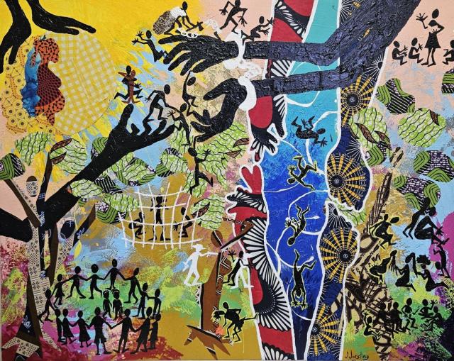 Painting in the Hub City exhibition by Jaymes Jorsling