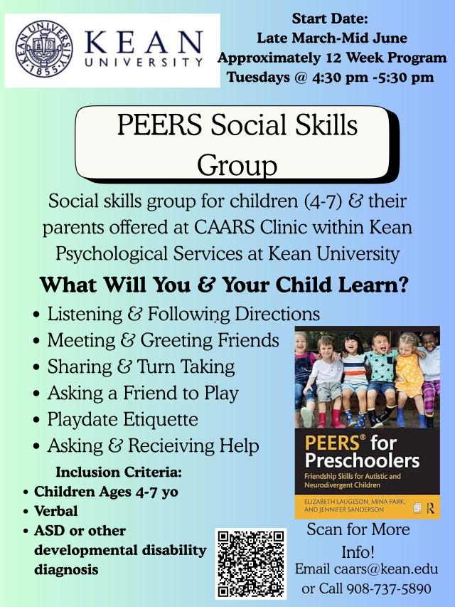 PEERS Social Skills Group