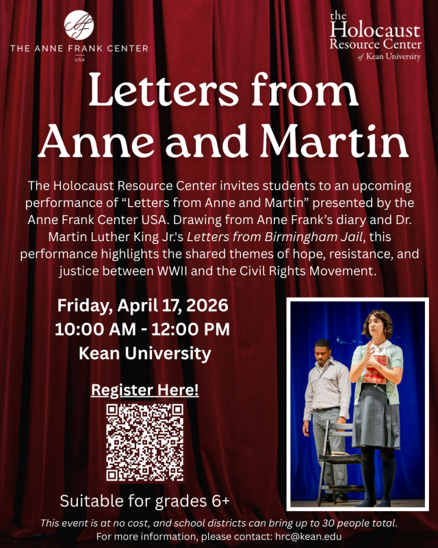 Letters from Anne and Martin