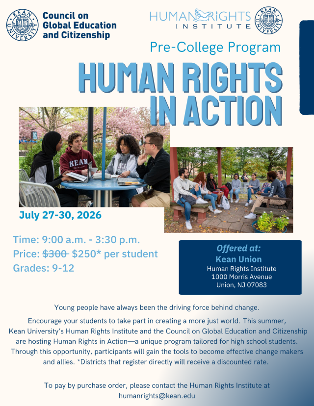 Human Rights in Action Flyer