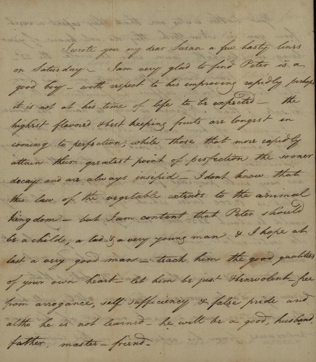 A letter from John Kean to Susan Kean May 28, 1793