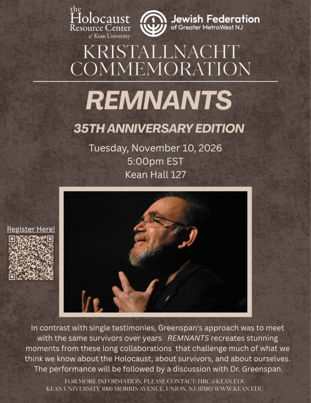 Kristallnacht Commemoration