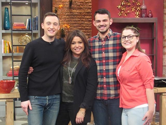 Math major Bridget Trela seen on Rachel Ray Show