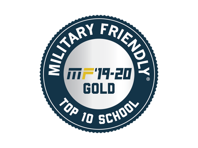 Military Friendly Top 10 logo