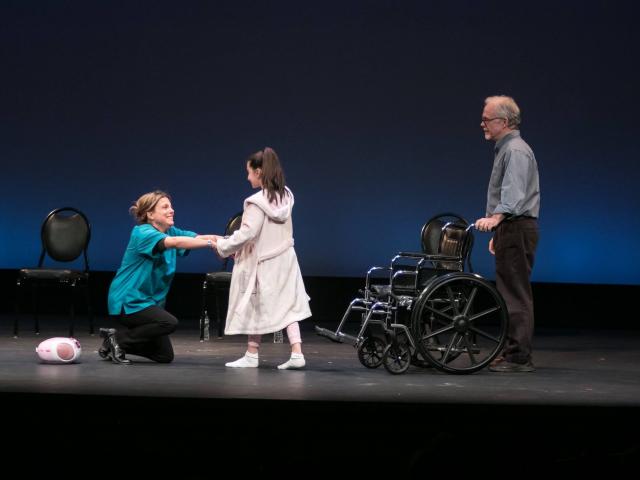 A scene from Premiere Stages' Healing Voices OnStage: Caregivers’ Stories