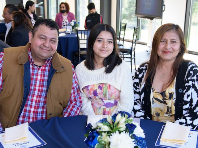 Parents attend Project Adelante event with their teen