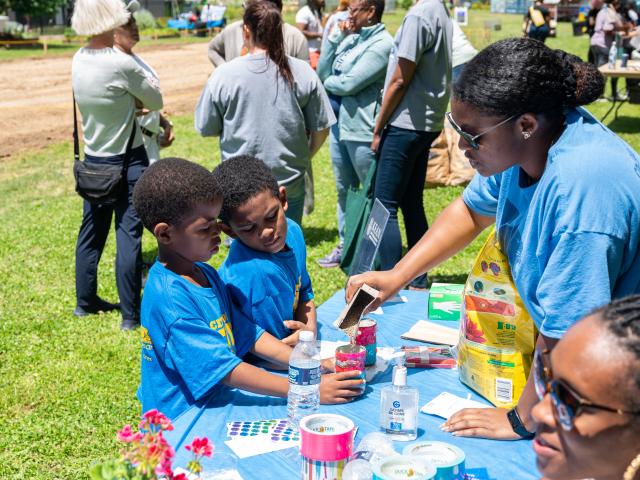 A Center for Health Policy Development community wellness event