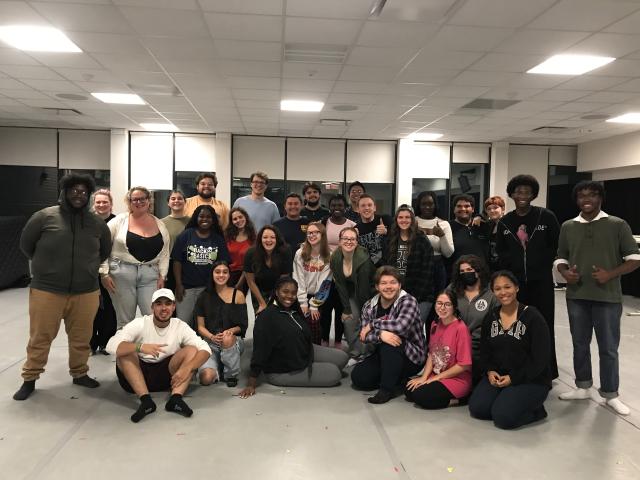 A group shot of Kean Theatre Conservatory students