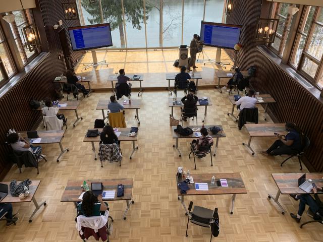 Leadership retreat at Kean Skylands