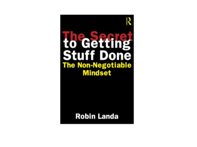 The Secret to Getting Stuff Done book cover