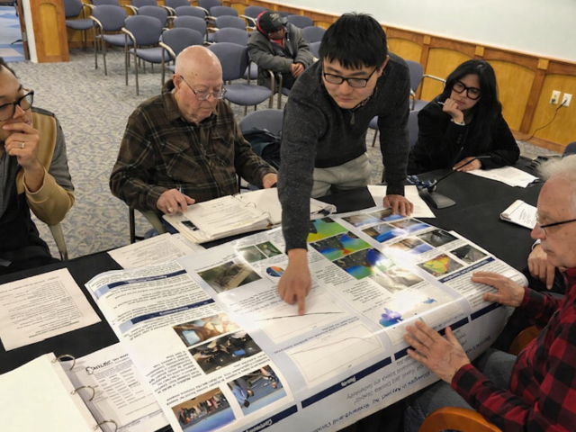 Jun Cheng meets with Ocean County representatives