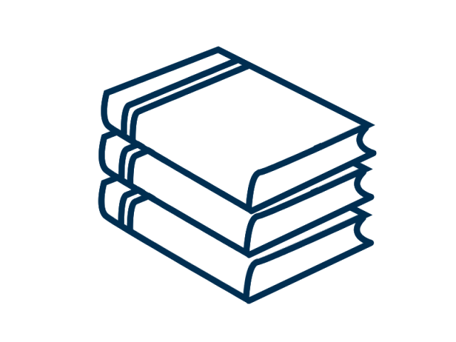 A stack of books 