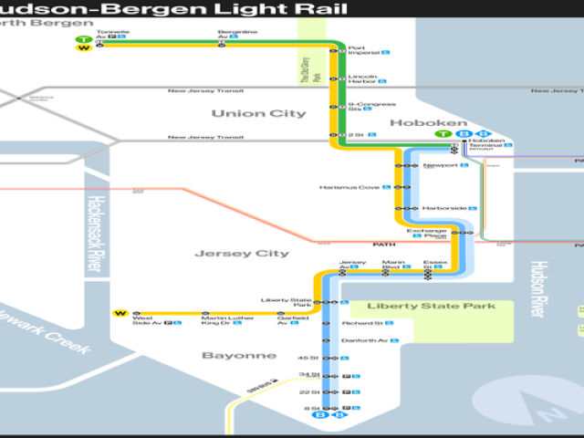 Kean Harborside map
