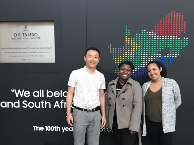 The Global Studies program saw students visit South Africa.
