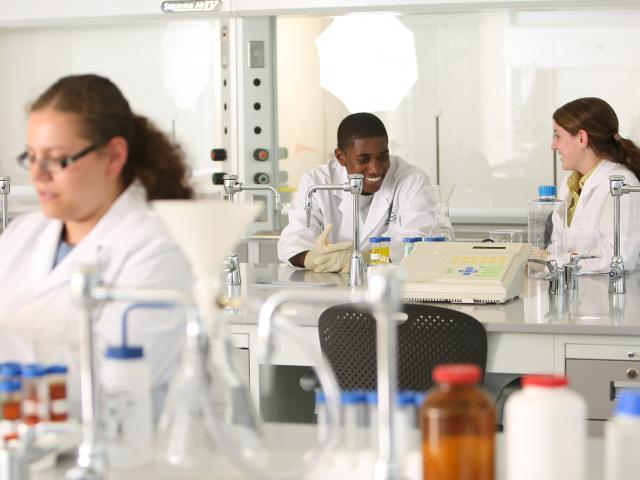 Kean medical technology students learn in state-of-the-art laboratories.