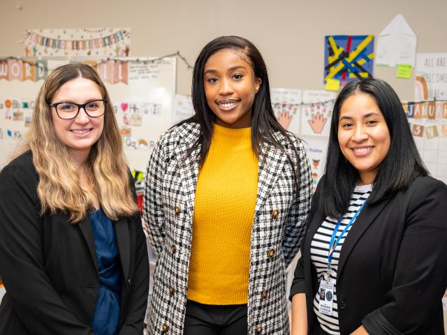Three Kean graduate students are working on a mental health initiative in Belleville schools