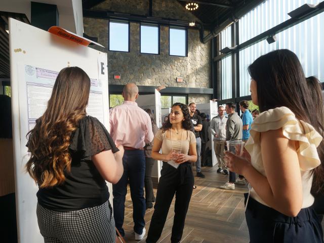 Second year occupational therapy students present their research at Kean's 2023 Research Days