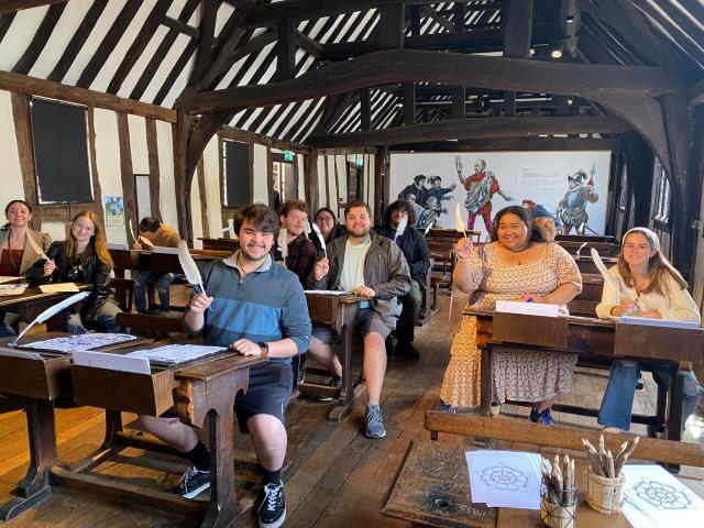 Theatre Department London Trip Shakespeare's Schoolroom