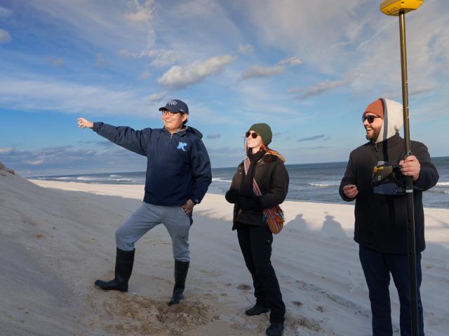Coastal flooding and beach erosion