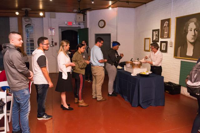 Students were treated to ice cream after the Convocation.