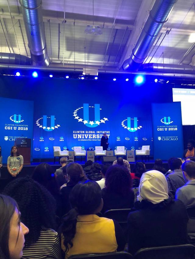 CGIU brought together some 1,000 students to work on solutions to global challenges