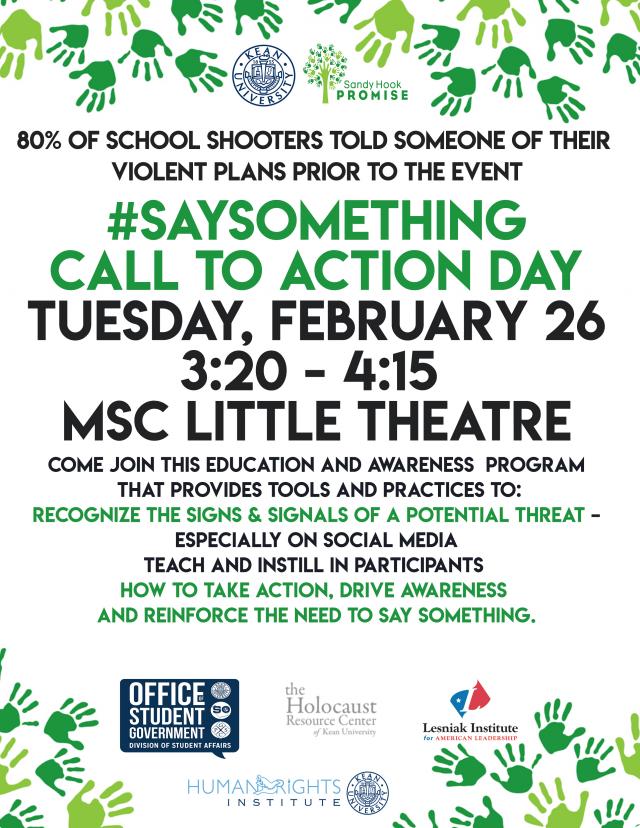 Say something