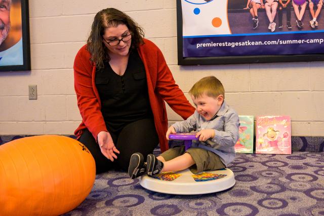 Spinning, bouncing, crawling through a tube, all were enjoyed by kids.