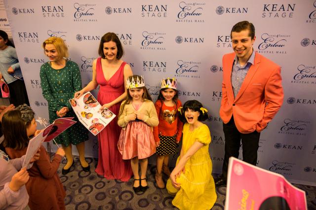 Children had the chance to meet with the cast of Pinkalicious.