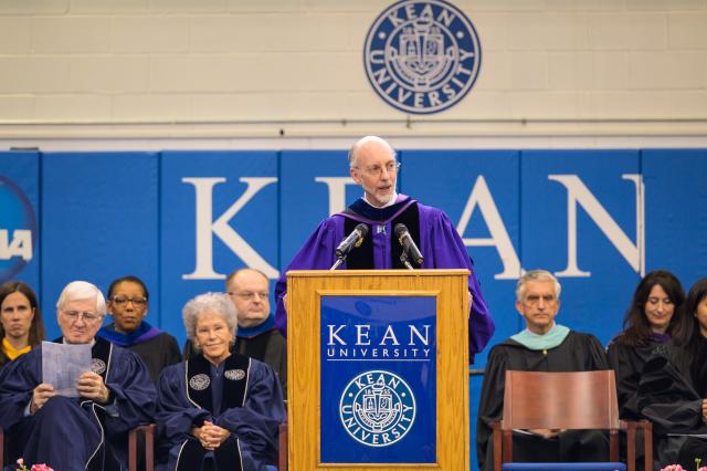 Provost, Jeff Toney gives opening remarks at the honors convocation