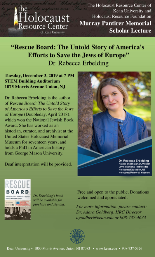 Murray Pantirer Memorial Scholar Lecture