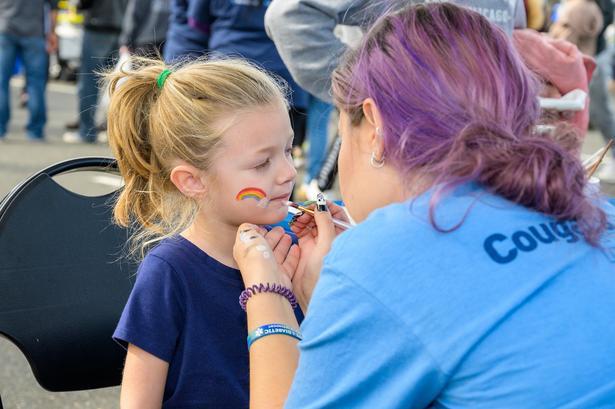 Kean Homecoming 2019 Face Painting