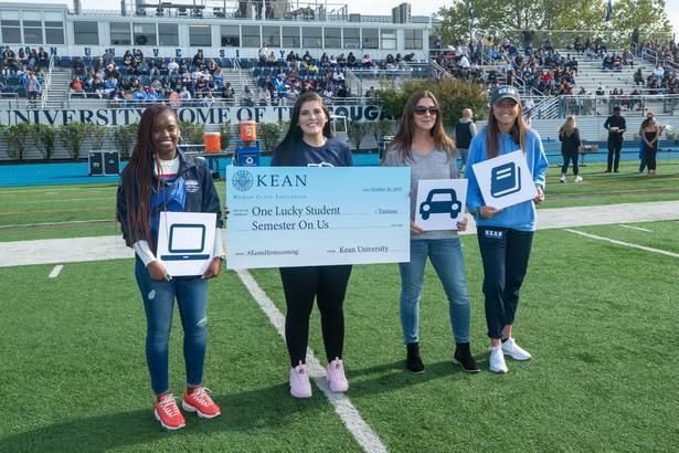 Kean Homecoming 2019 Semester on Us Winners