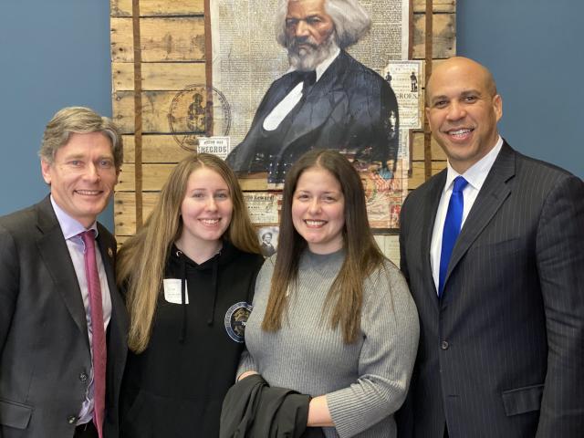 Kean student Hailey Seals was invited to the State of the Union by US Rep Tom Malinowski