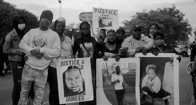 Image of JUSTICE FOR JAMEEK LOWERY from Come Together Exhibition 