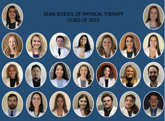 Kean DPT White Coat ceremony formal picture