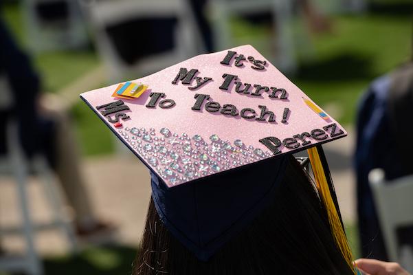 Teacher grad cap