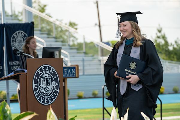 Smiling grad