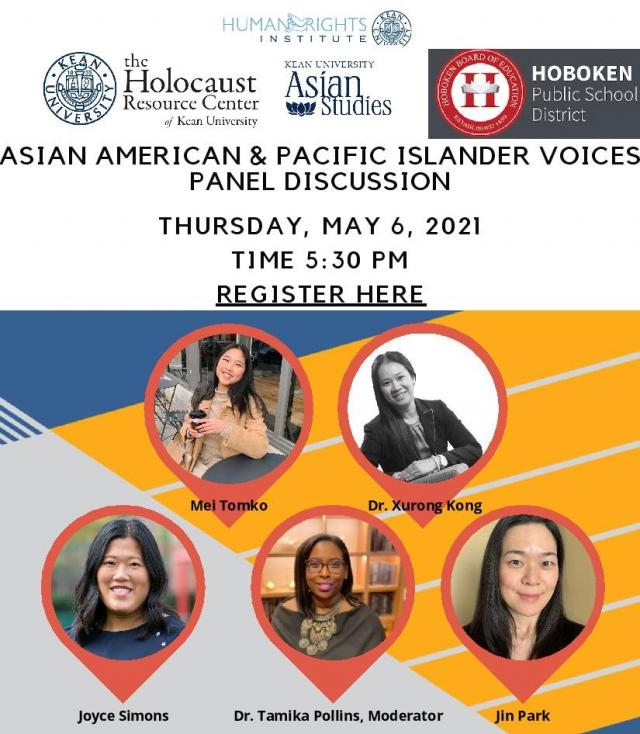 Asian American & Pacific Islander Voices Panel Discussion May 2021