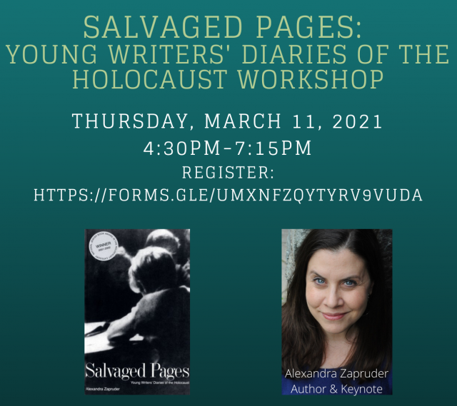 Salvaged Pages Workshop March 2021