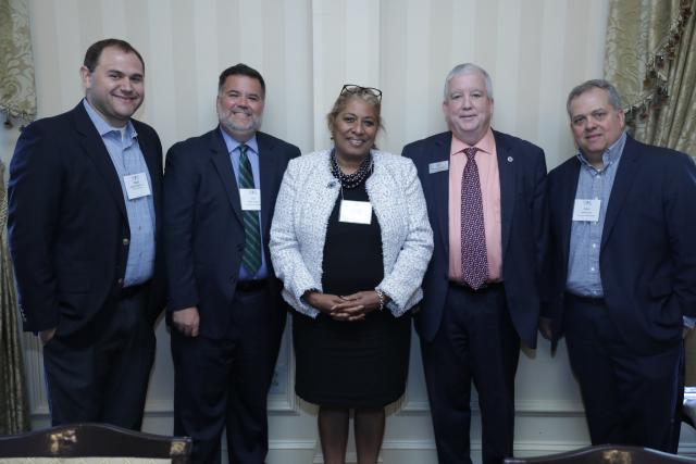 Kellie Ledet and Craig Coughlin at the NJ Chamber of Commerce Roundtable