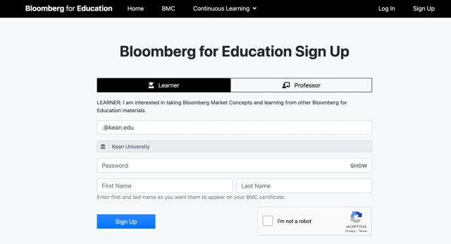 Bloomberg for Education
