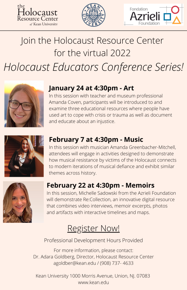 2022 Educators Conference Series Event Flyer